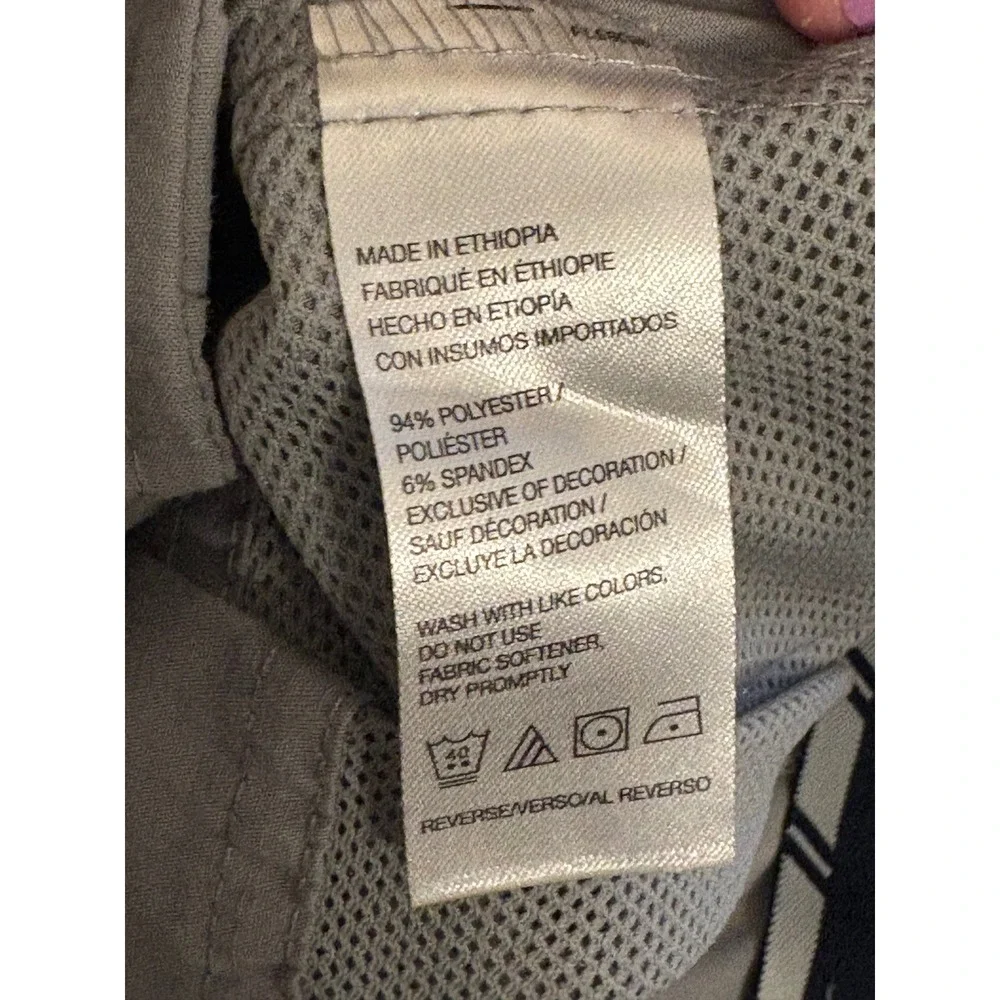 IZOD Golf Mens Gray Flat Front Performance Stretch Pants 34x32